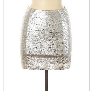 Gold Guess Mini Skirt